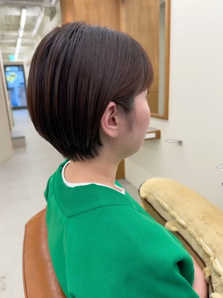 ショートはバランスが大切になります