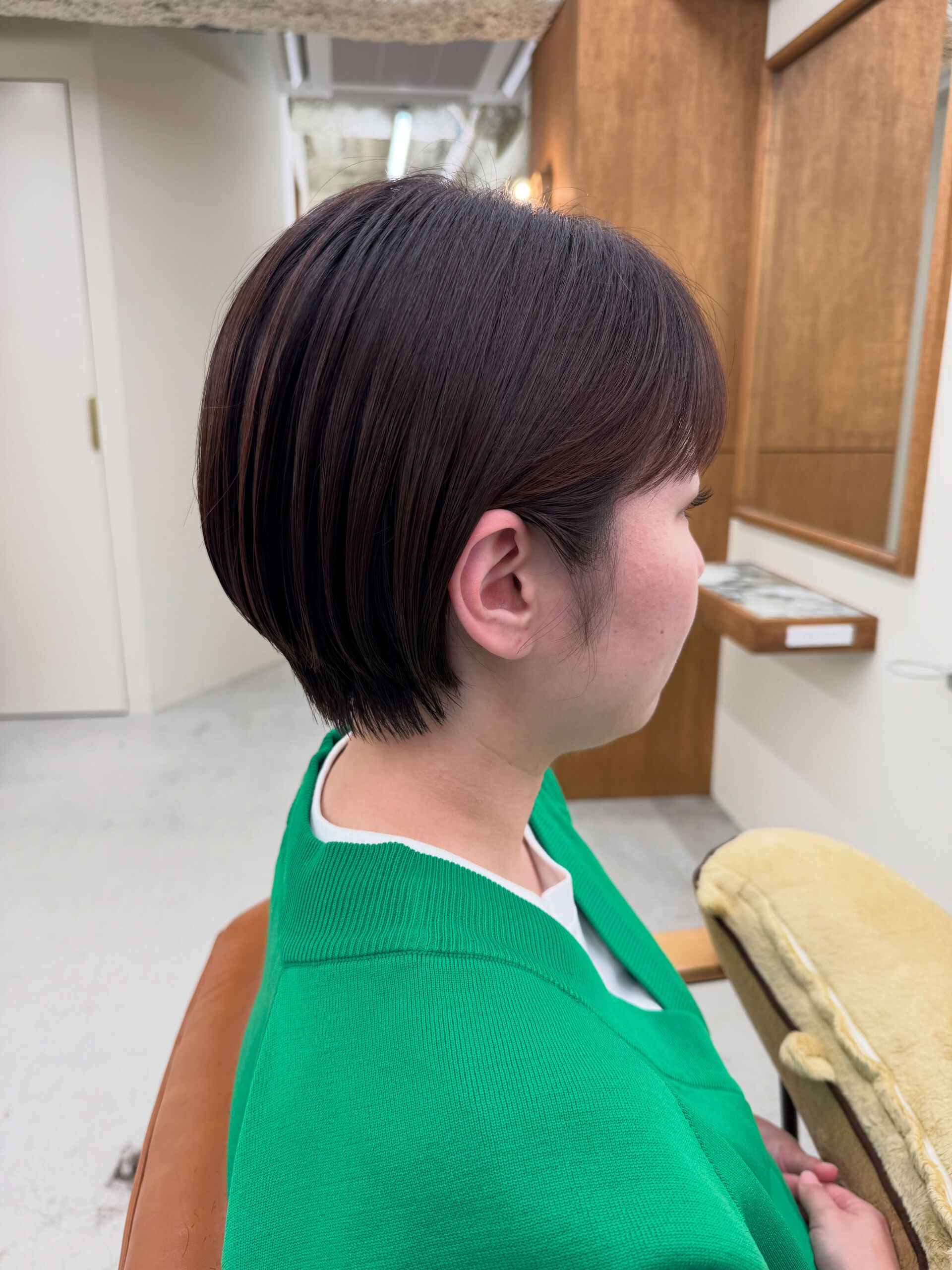 ショートはバランスが大切になります